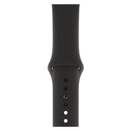 Apple Watch Series 6 (2020) GPS + Mobilnät 44 mm - Aluminium Blå - Sportband Svart