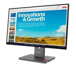 24-tum Lenovo ThinkVision P24QD-40 1920 x 1080 LED Monitor Grå