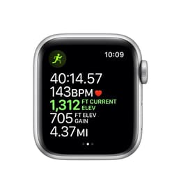 Apple Watch SE Series 1 (2020) - (armband ingår ej) - GPS 44 mm - Silver Aluminium