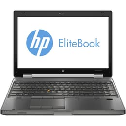 HP EliteBook 8570W 15-tum (2012) - Core i5-3360M - 8GB - SSD 320 GB AZERTY - Fransk