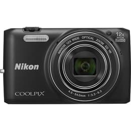 Nikon Coolpix S6800 Kompakt 16 - Svart