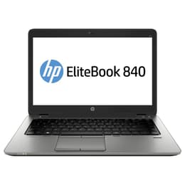HP EliteBook 840 G2 14-tum (2014) - Core i5-5300U - 4GB - HDD 128 GB QWERTY - Engelsk