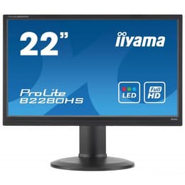 22-tum Iiyama ProLite B2280HS-B1 1920 x 1080 LED Monitor Svart
