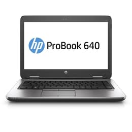 HP ProBook 640 G2 14-tum (2016) - Core i7-6600U - 8GB - SSD 256 GB QWERTY - Engelsk