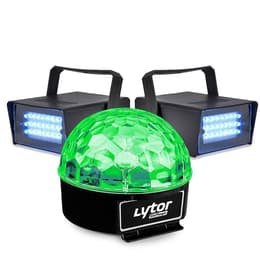 Lytor Pack Soirée FIESTA SIXMAGIC + 2 LED STROBE BLANC Belysning