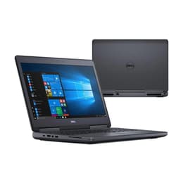 Dell Precision 7520 15-tum (2022) - Core i7-6820HQ - 32GB - SSD 512 GB AZERTY - Fransk