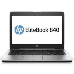 HP EliteBook 840 G3 14-tum Core i5-6300U - SSD 256 GB - 8GB QWERTZ - Tysk