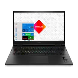 HP Omen 17-CK0070NF 17-tum (2021) - Core i7-11800H - 16GB - SSD 1 TB AZERTY - Fransk