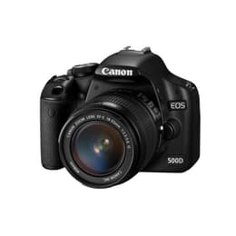 Reflex EOS 500D - Svart + Canon Zoom Lens EF-S 18-55 mm f/3.5-5.6 f/3.5-5.6