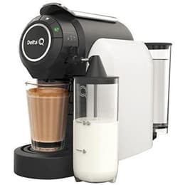 Espresso kaffemaskin kombinerad Nespresso kompatibel Delta Q Milk Qool Evolution 1L - Vit