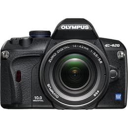 Reflex - Olympus E-420 Svart + Objektiv Olympus Zuiko Digital 14-42mm f/3.5-5.6 ED