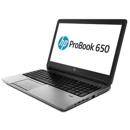 HP ProBook 650 G1 15-tum (2013) - Core i5-4200M - 8GB - SSD 180 GB AZERTY - Fransk
