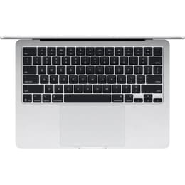 MacBook Air 13" (2025) - Apple M4 med 10-kärnig CPU och 8-kärnig grafikprocessor - 16GB RAM - SSD 256GB - Standardskärm - QWERTZ - Tysk