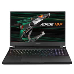 Gigabyte Aorus 15P KD-72FR224SH 15"-tum - Core i7-11800H - 64GB - SSD 3 TBGB NVIDIA GeForce RTX 3060 AZERTY - Fransk