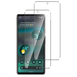 Skyddsskärm Google Pixel 6A Härdat glas - Härdat glas - Genomskinlig