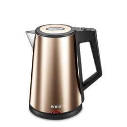 Sogo KET-SS-7705-GD Guld 1,7000L - Vattenkokare