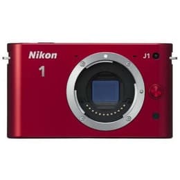 Nikon 1 J1 Kompakt 10 - Röd