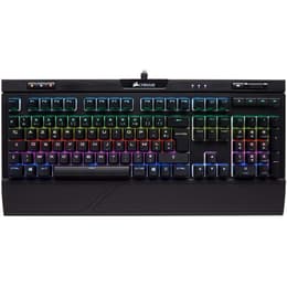 Corsair Keyboard AZERTY Fransk Bakgrundsbelyst tangentbord Strafe RGB MK2