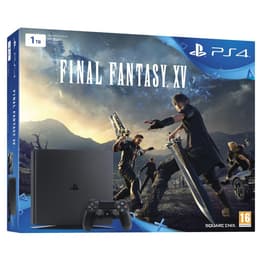 PlayStation 4 Slim 1000GB - Svart + Final Fantasy XV