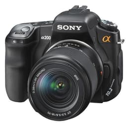 Reflex Alpha DSLR-A200 - Svart + Sony Sony 18-70mm f/3.5-5.6 AF DT f/3.5-5.6