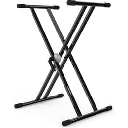 Ibiza Sound Pied support double pour clavier/piano/synthé Audio-tillbehör