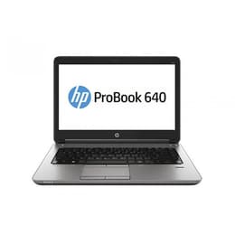 HP ProBook 640 G1 14-tum (2013) - Core i5-4200M - 8GB - SSD 128 GB AZERTY - Fransk