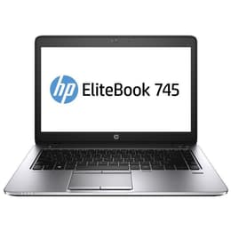 Hp EliteBook 745 G2 14-tum (2014) - A10-7350B - 8GB - SSD 128 GB AZERTY - Fransk