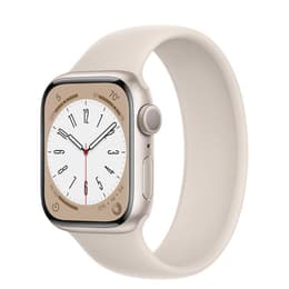 Apple Watch (Series 8) 2022 GPS 45 - Aluminium Rosa - Sportband Rosa
