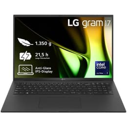 LG Gram 17-tum (2023) - Core Ultra 7 155H - 32GB - SSD 2 TB QWERTZ - Tysk