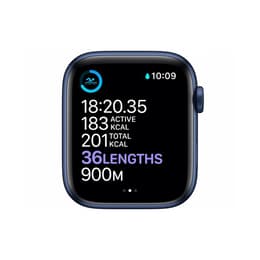 Apple Watch Series 6 (2020) - (armband ingår ej) - GPS + Mobilnät 40 mm - Blå Aluminium