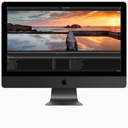 iMac Pro 27-tum Retina (Slutet av 2017) Xeon W 2,5GHz - SSD 2 TB - 64GB AZERTY - Fransk