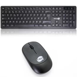 Simpletek Keyboard AZERTY Fransk Wireless MK03B