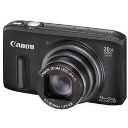 Kompakt PowerShot SX240 HS - Svart + Canon Canon Zoom Lens 25-500 mm f/3.5-6.8 f/3.5–6.8