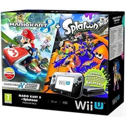 Wii U Premium 32GB - Svart + Mario Kart 8 + Splatoon
