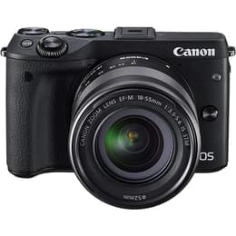 Canon EOS M3 Hybrid 24 - Svart