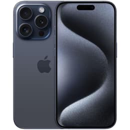 iPhone 15 Pro 1000GB - Blått Titan - Olåst