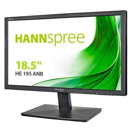 18,5-tum Hannspree Hanns G HE195ANB 1366 x 768 LCD Monitor Svart