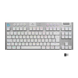 Logitech Keyboard AZERTY Fransk Wireless Bakgrundsbelyst tangentbord G915 TKL