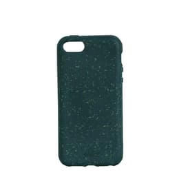 Skal iPhone SE/5/5S - Naturligt material - Grön