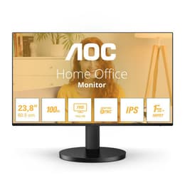 23.8-tum Aoc 24B3HA2 1920 x 1080 LED Monitor Svart