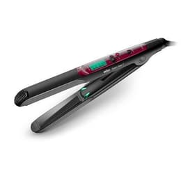 Braun Satin Hair 7 Plattång - Svart/Röd