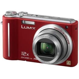 Panasonic Lumix DMC-TZ7 Kompakt 10 - Röd