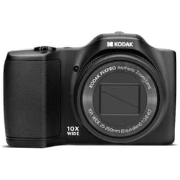 Kompakt - Kodak Pixpro FZ102 Svart + Objektiv Kodak PixPro Aspheric Zoom Lens 24-240mm f/3.6-6.7