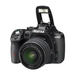 Reflex K-500 - Svart + Pentax Pentax DA 18-55 mm f/3.5-5.6 AL f/3.5-5.6