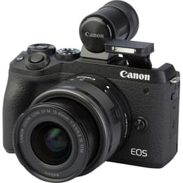 Reflex EOS M6 Mark II - Svart + Canon EF-M 15-45mm f/3.5-6.3 IS STM f/3.5-6.3