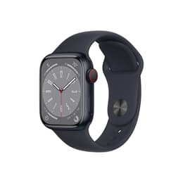 Apple Watch Series 8 (2022) GPS 45 mm - Aluminium Midnight - Sportband Midnight