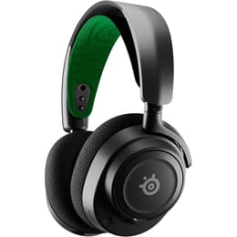 Steelseries Arctis 7X noise Cancelling gaming wireless Hörlurar med microphone - Svart/Grön