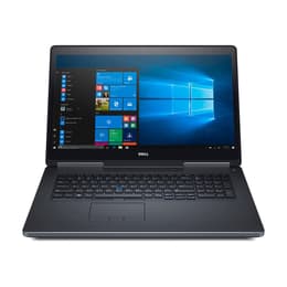 Dell Precision 7720 17-tum Core i7-7700HQ - SSD 512 GB - 32GB AZERTY - Fransk