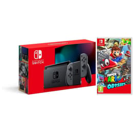 Switch 32GB - Grå - Begränsad upplaga Standard + Mario odyssey