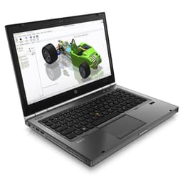 HP EliteBook 8570W 15-tum (2012) - Core i7-3610QM - 8GB - SSD 256 GB AZERTY - Fransk